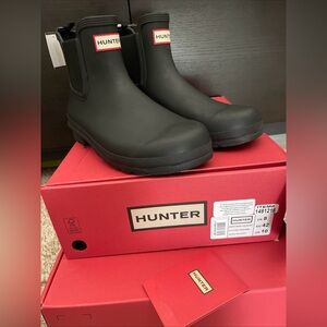 Hunter Womens Boots Original Chelsea Casual Ankle Chelsea Rubber new with box